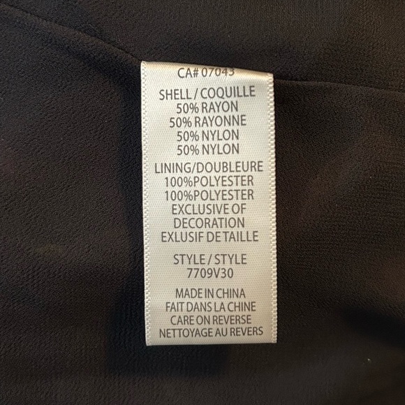 MAX STUDIO Women Sleeveless Blouse, Lined, Rayon and Velvet, Pink, Black… - Picture 6 of 6